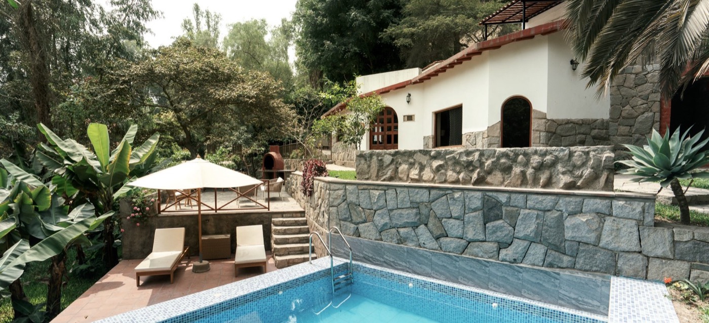 Casa de campo con piscina