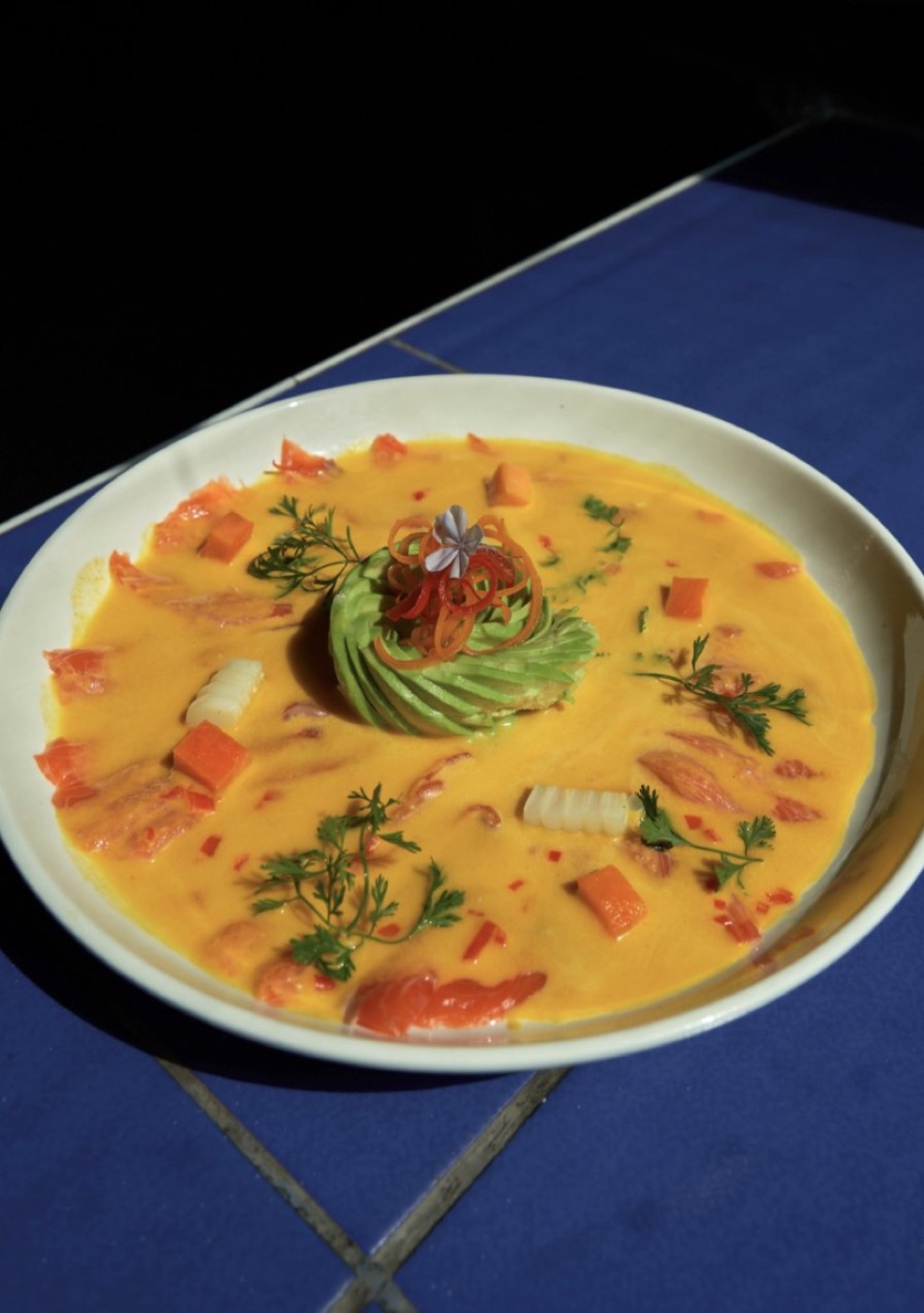 Plato de comida peruana